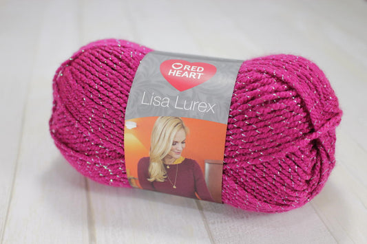 Lisa Lurex /Red Heart/ 50g #00007 "Cyclamena"