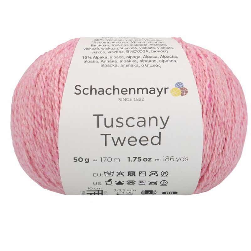 Tuscany Tweed /Schachenmayr/ 50g #00035 "Rozā"