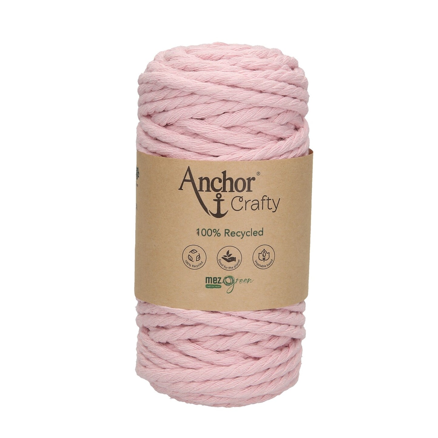 Anchor Crafty 250g #00115 "Gaiši rozā" - Noliktavas izpārdošana!