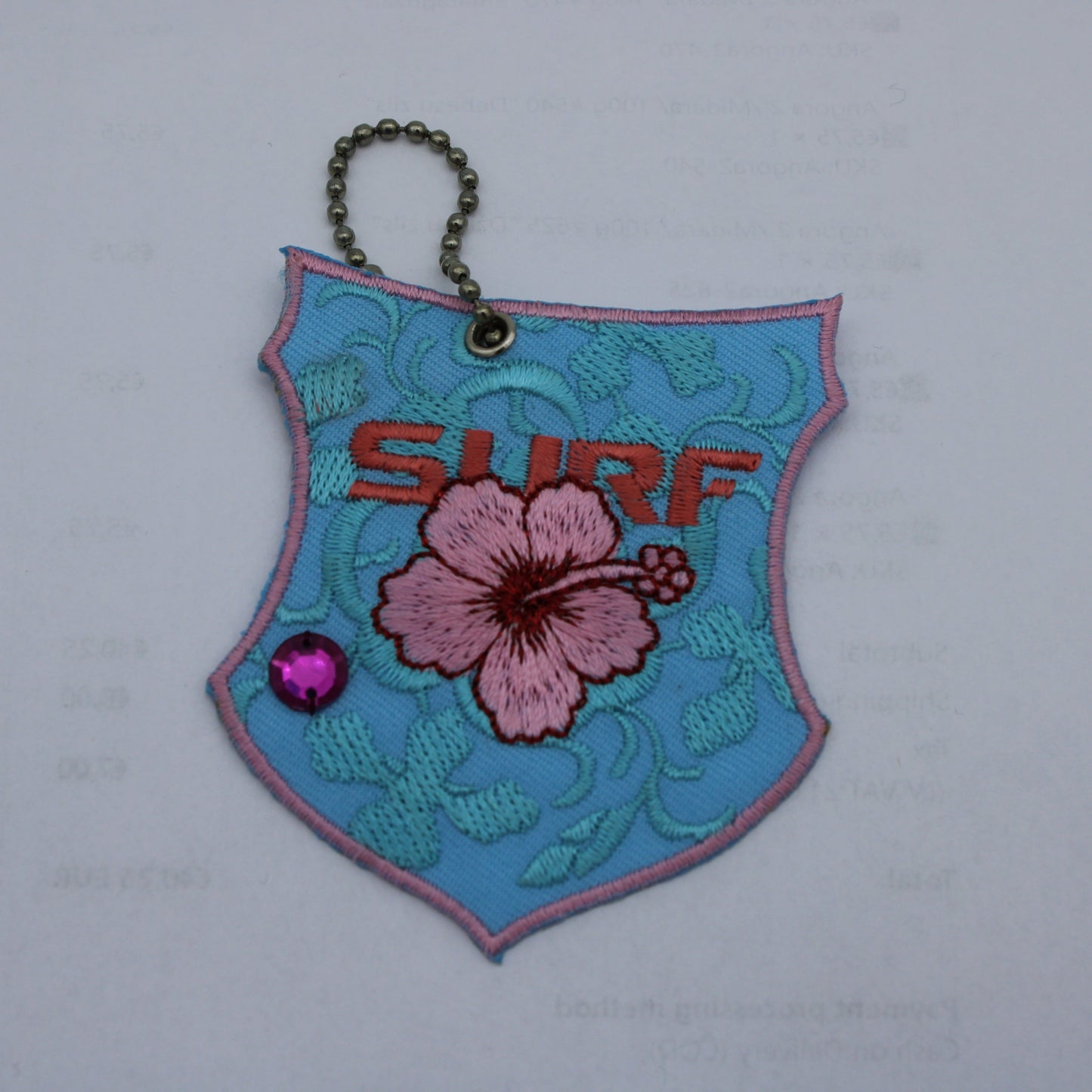 Iron-on patch SURF 7x6.5cm /HKM