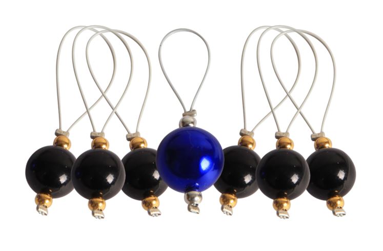 Stitch markers 7 pcs /Midnight Beauty /KnitPro ZOONI