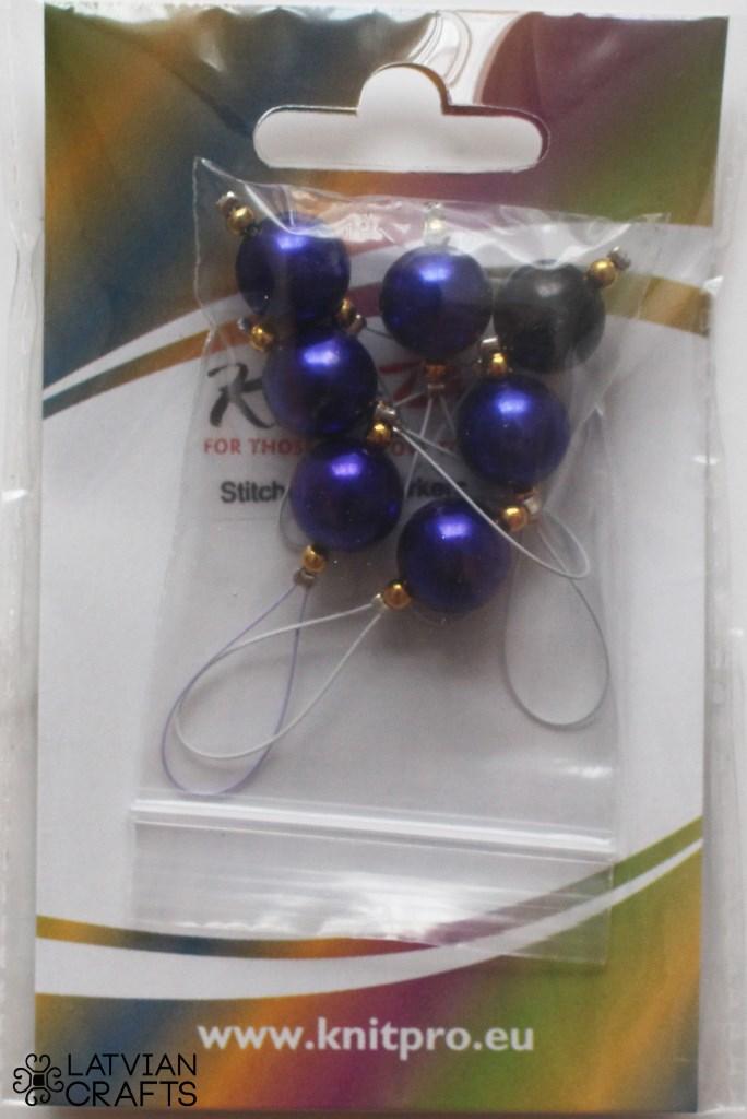 Stitch markers 7 pcs /Forest Hyacinth /KnitPro ZOONI