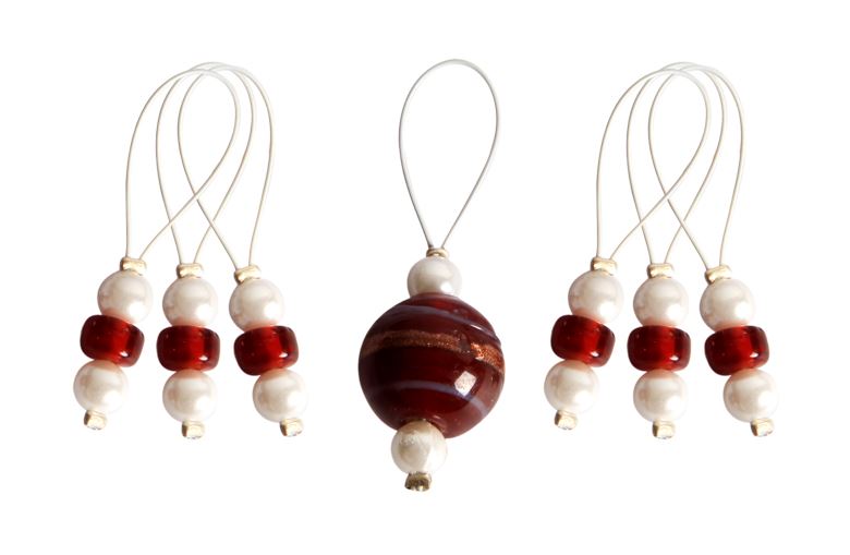 Stitch markers 7 pcs /Amarillis /KnitPro ZOONI