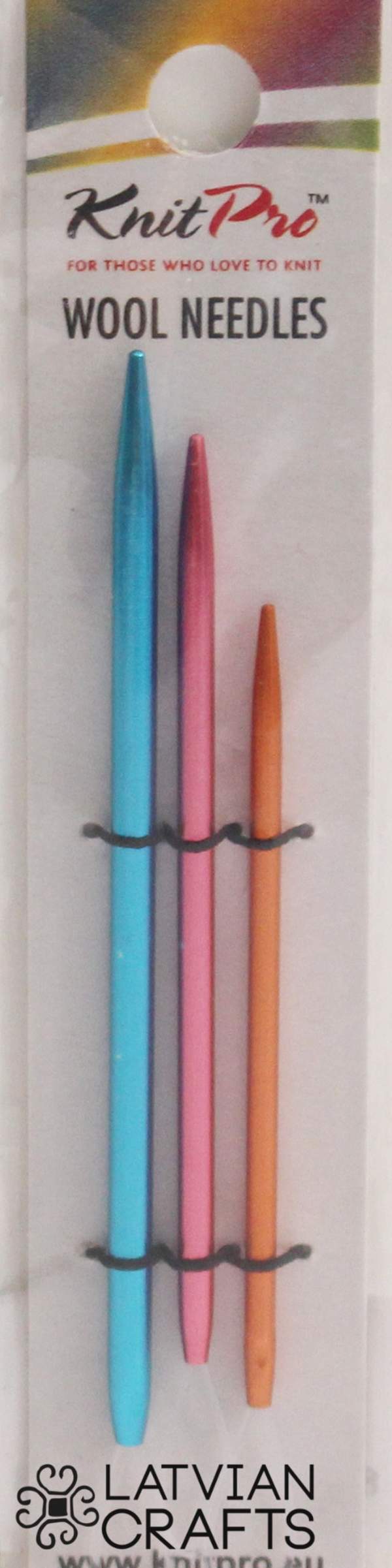 3 needles for wool no. 2.25, 2.75, 3.25 /KnitPro