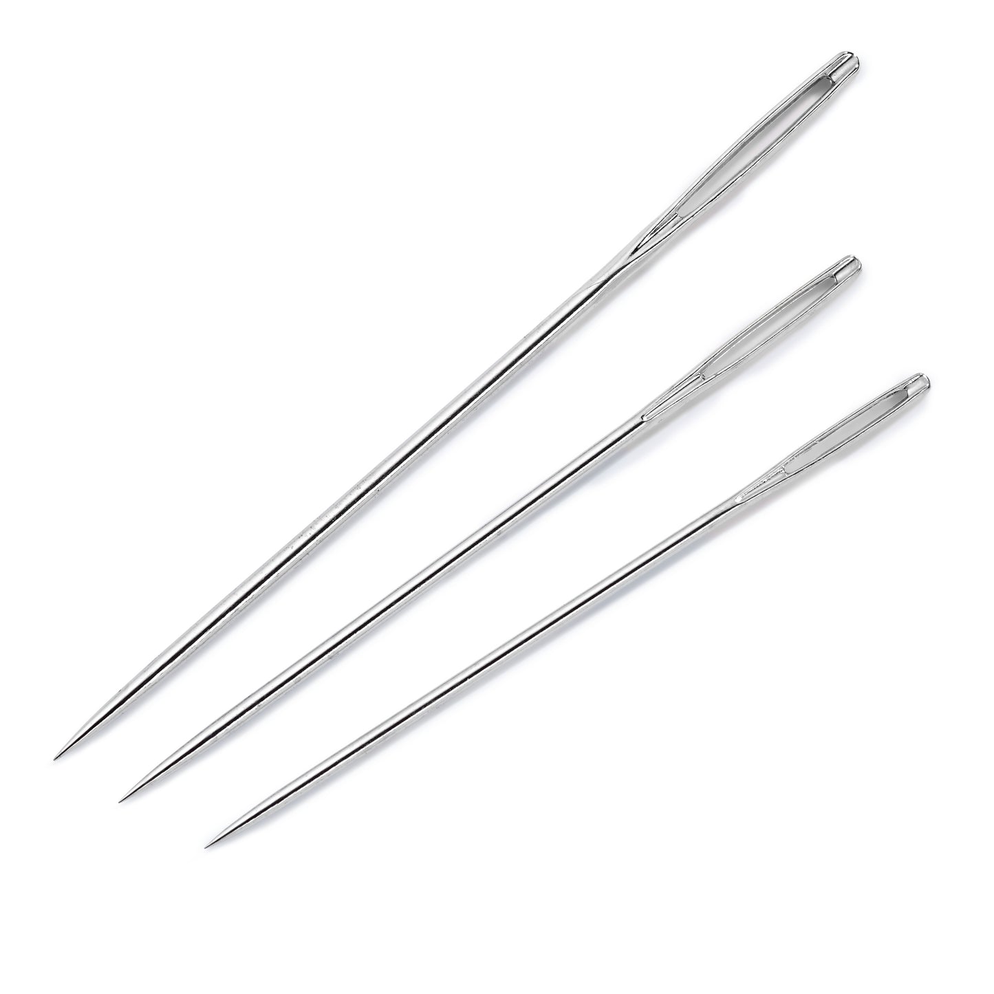 Needles with a sharp tip for embroidery and sewing 6pcs No. 18 - 22