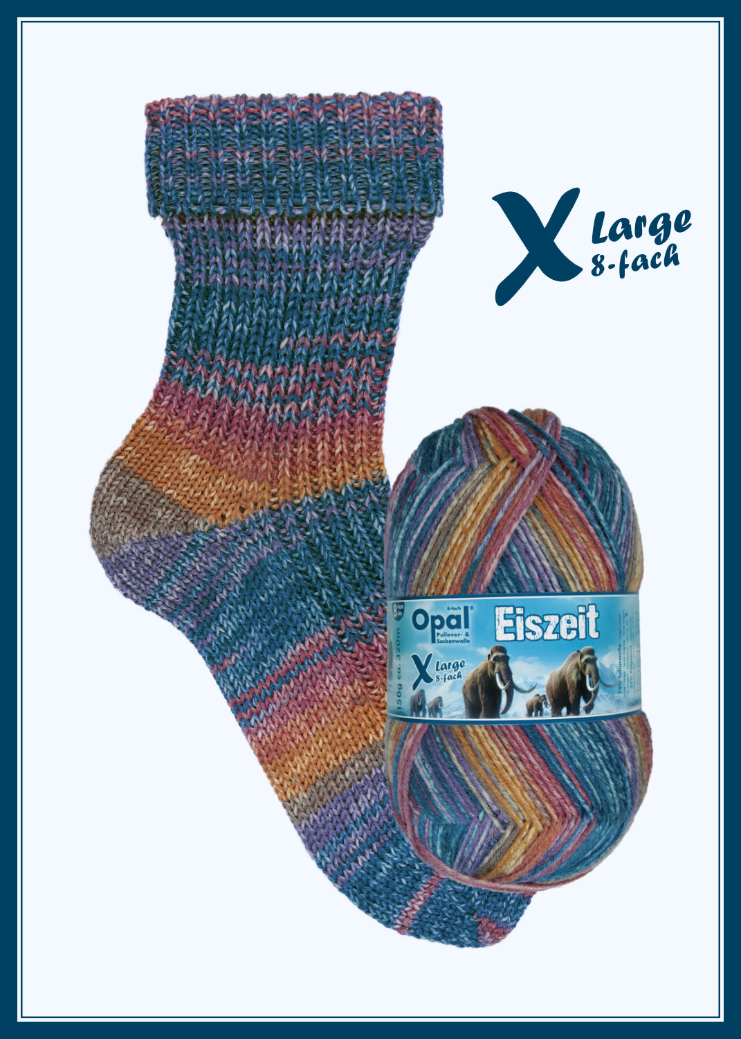 OPAL 8-diegu XLarge EISZEIT 100g #11574 "Mamuts" IEROBEŽOTS IZLAIDUMS!
