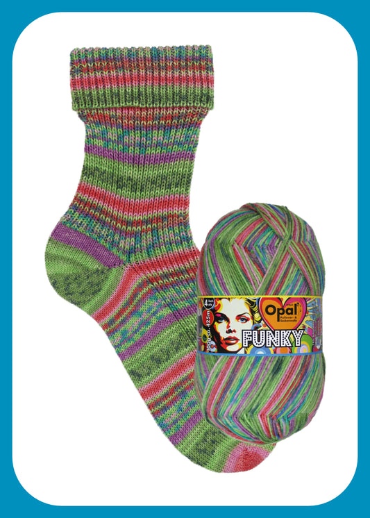 OPAL 4-diegu FUNKY 100g #11581 "Dziedošas Balerīnas Čības" IEROBEŽOTS IZLAIDUMS!