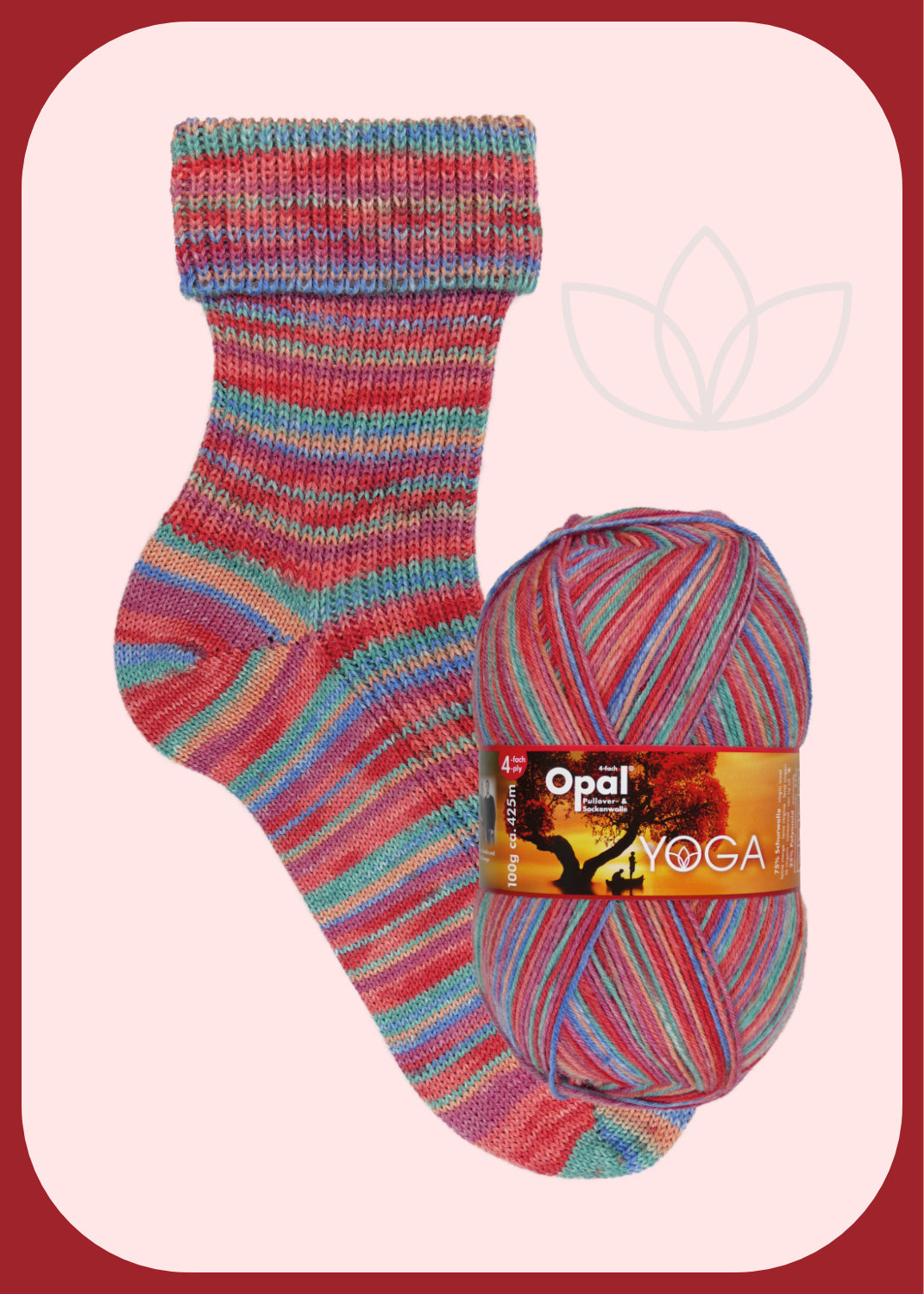 OPAL 4-diegu YOGA 100g #11663 "Kosmiskā mīlestība" IEROBEŽOTS IZLAIDUMS!