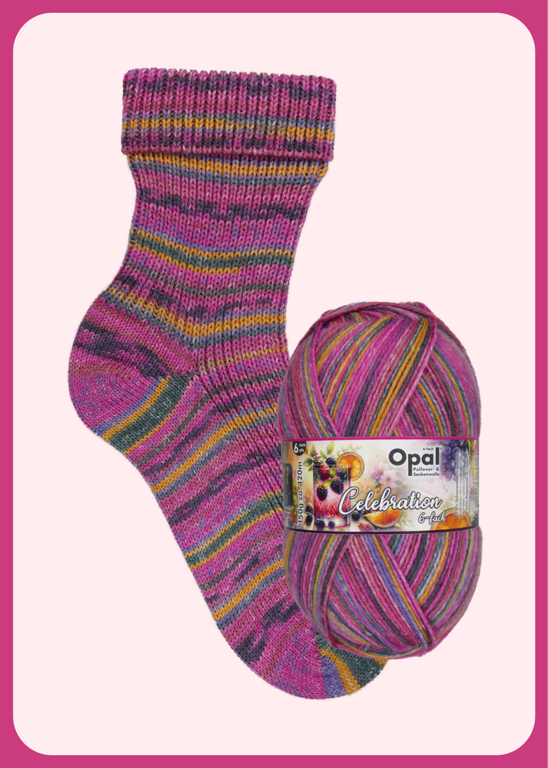 OPAL 6-niidiline Celebration 150g #11691 "Hapukas maasikasegu"