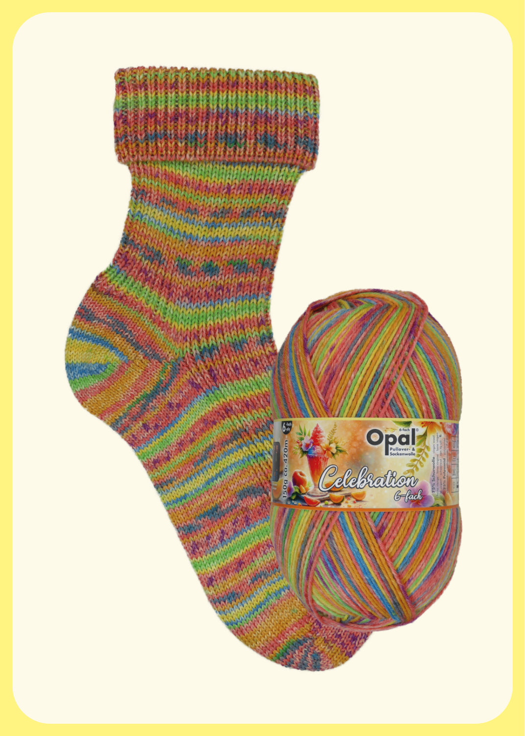 OPAL 6-niidiline Celebration 150g #11695 "Opaali suudlus vahukoorega"