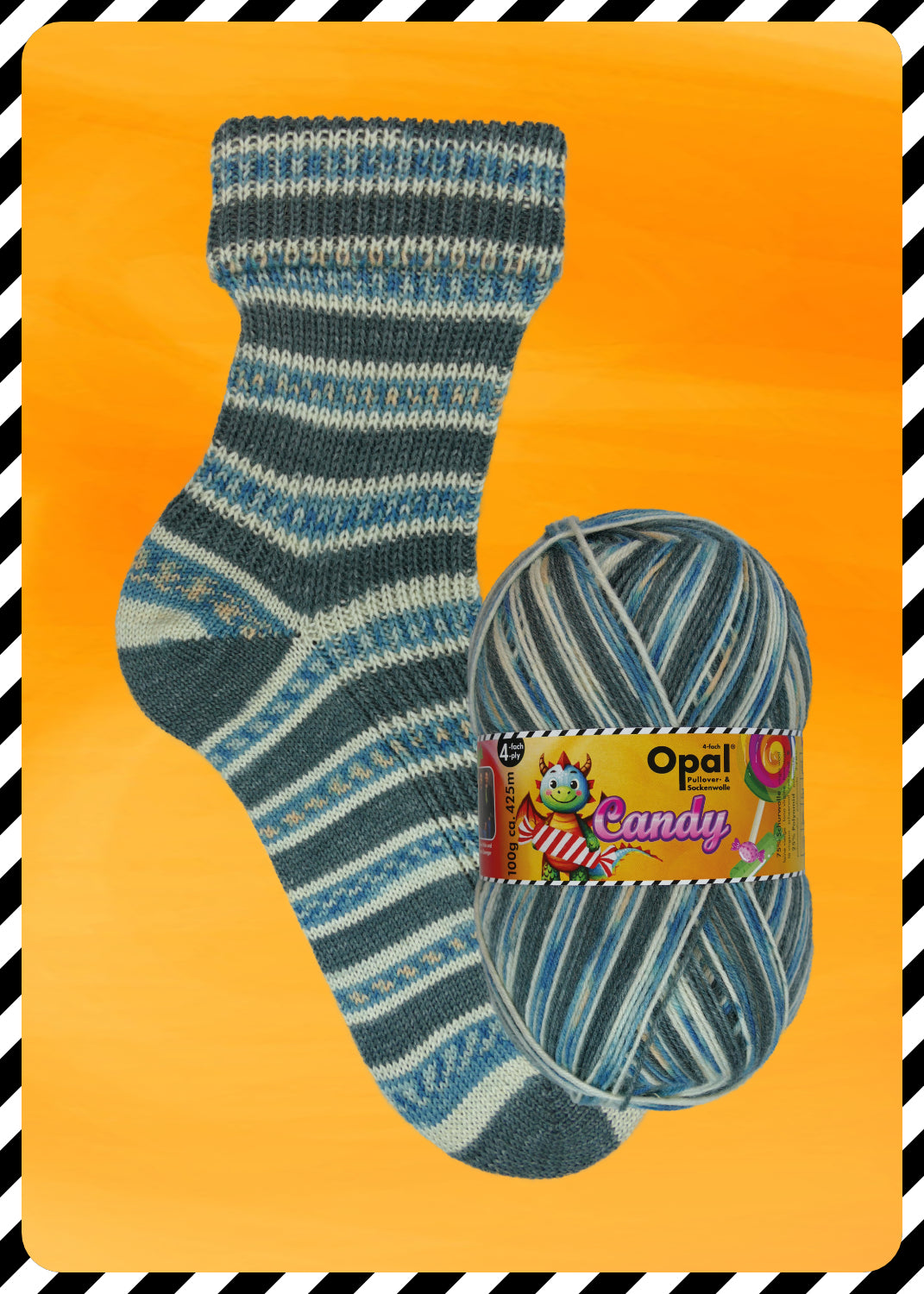 OPAL 4-diegu Candy 100g #11752 "Burvju lakricas gredzens"