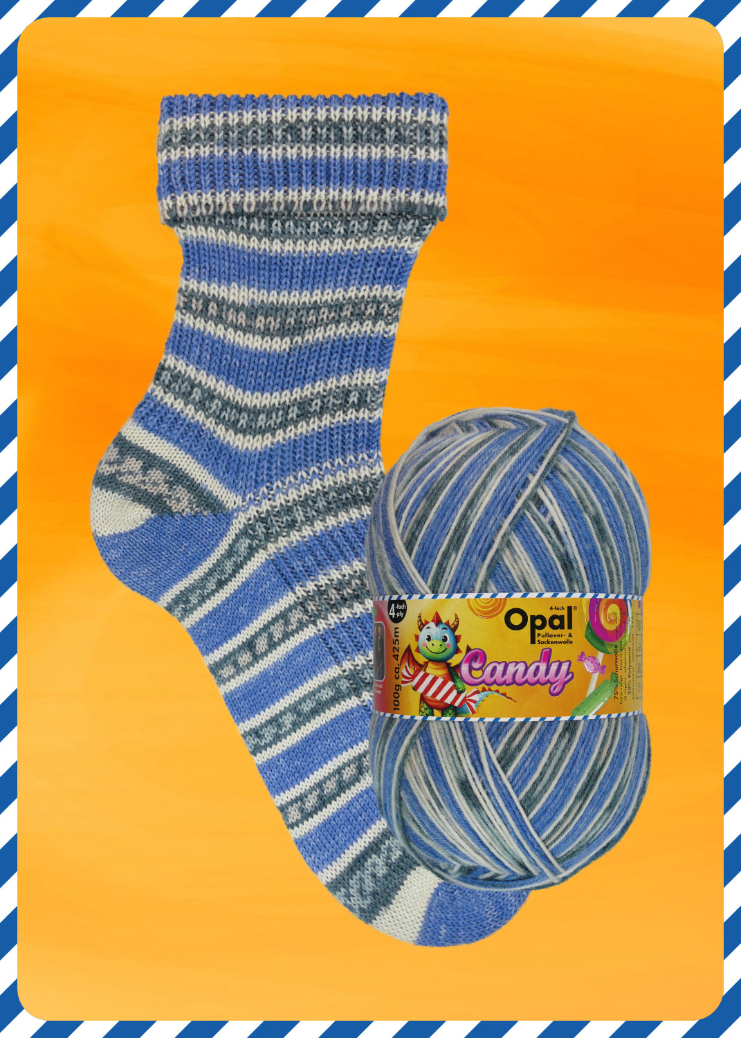 OPAL 4-diegu Candy 100g #11756 "Galaktikas mēness globuss"