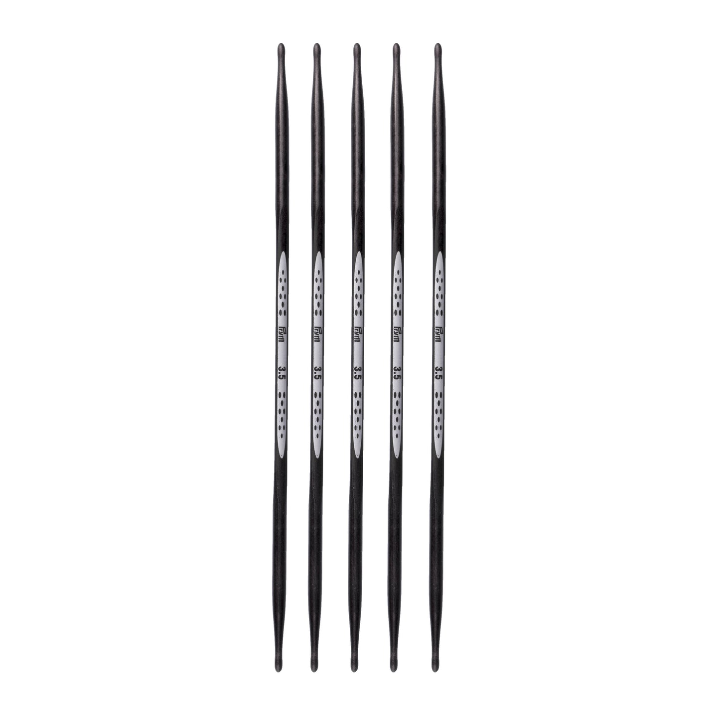 Prym Ergonomics Carbon Technology zeķu adatas Ø3.5 mm ||15 cm/5gab