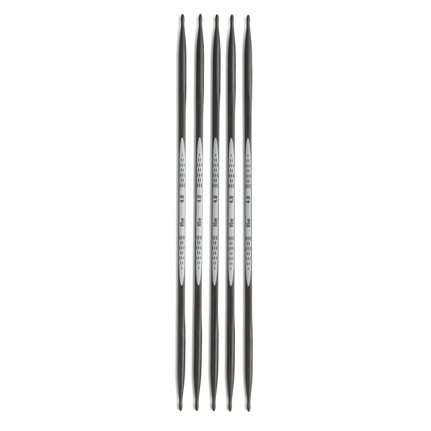 Prym Ergonomics Carbon Technology sock needles Ø4.00 mm ||20 cm/5 pcs