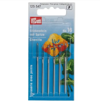 PRYM Tapestry needles with sharp tip No. 16
