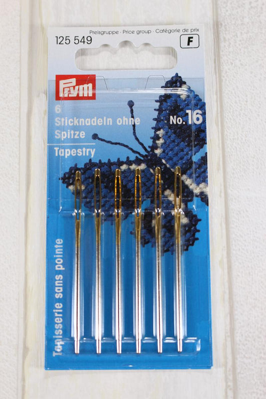 PRYM Tapestry needles with blunt tip No. 16