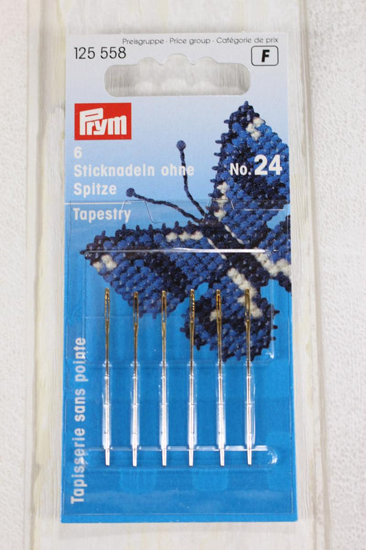 PRYM Tapestry needles with blunt tip No. 24