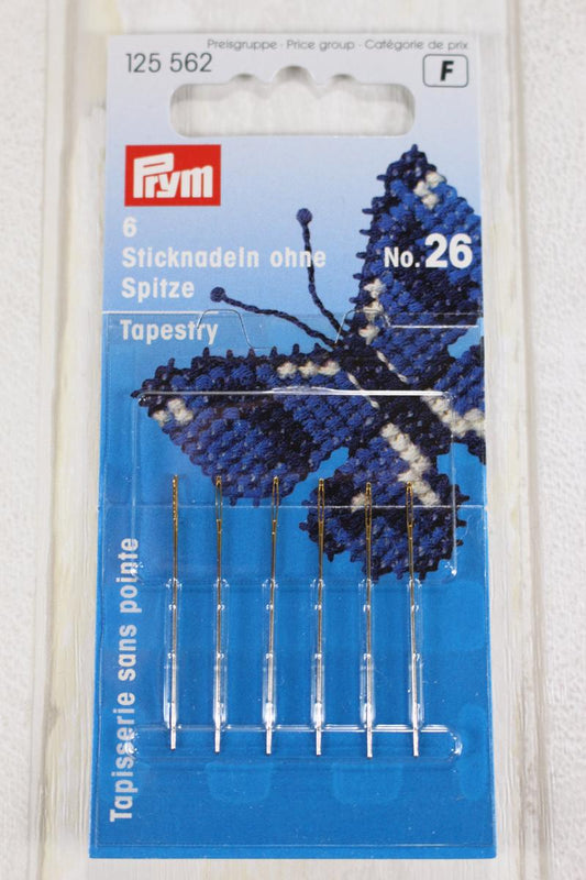 PRYM Tapestry needles with blunt tip No. 26