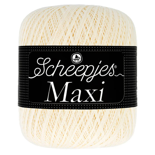 Maxi /Scheepjes/ Crochet thread 100g / 560m #130 "Old Lace"
