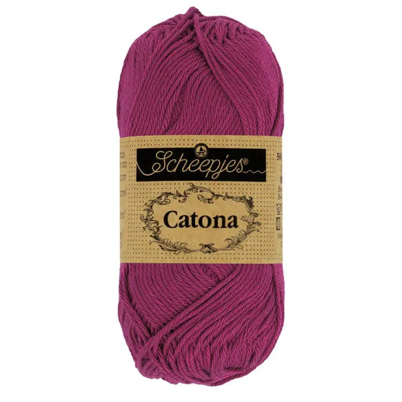 Catona /Scheepjes/ 50g #128 "Tyrian violet"