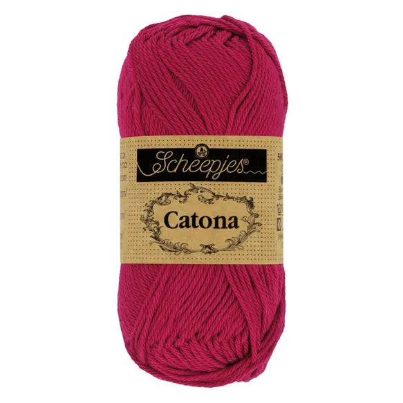 Catona /Scheepjes/ 50g #192 "Koši sarkans"