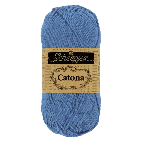 Catona /Scheepjes/ 50g #261 "Capri blue"