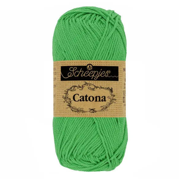 Catona /Scheepjes/ 50g #389 "Green Apple"