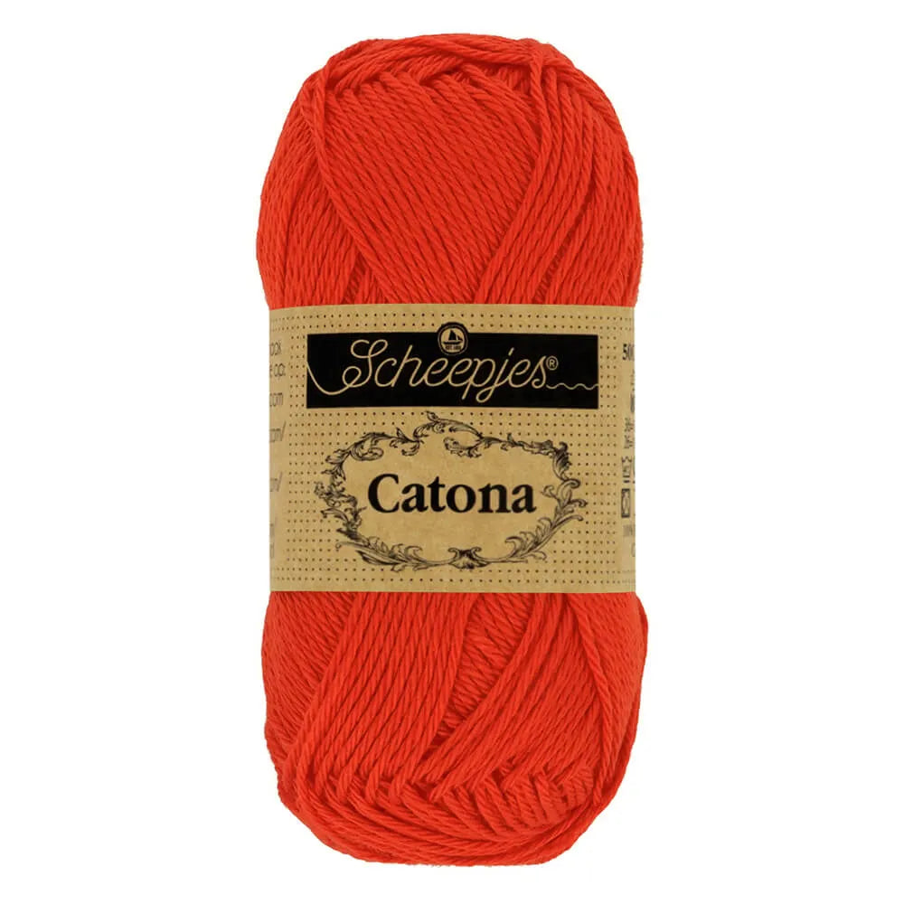 Catona /Scheepjes/ 50g #390 "Magoņu sarkans"