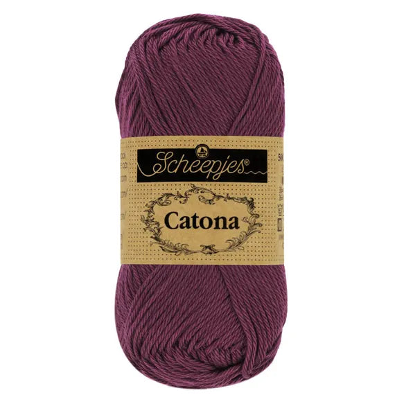 Catona /Scheepjes/ 50g #394 "Shadow Violet"