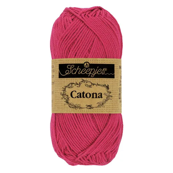 Catona /Scheepjes/ 50g #413 "Cherry"