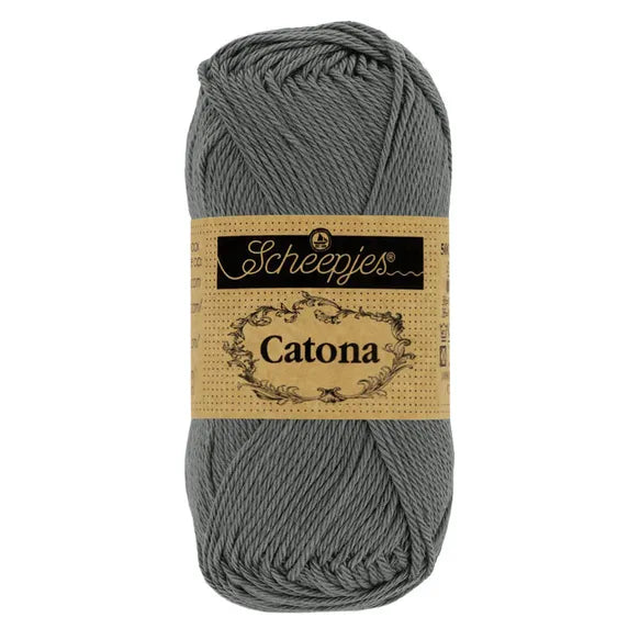 Catona /Scheepjes/ 50g #501 "Anthracite"