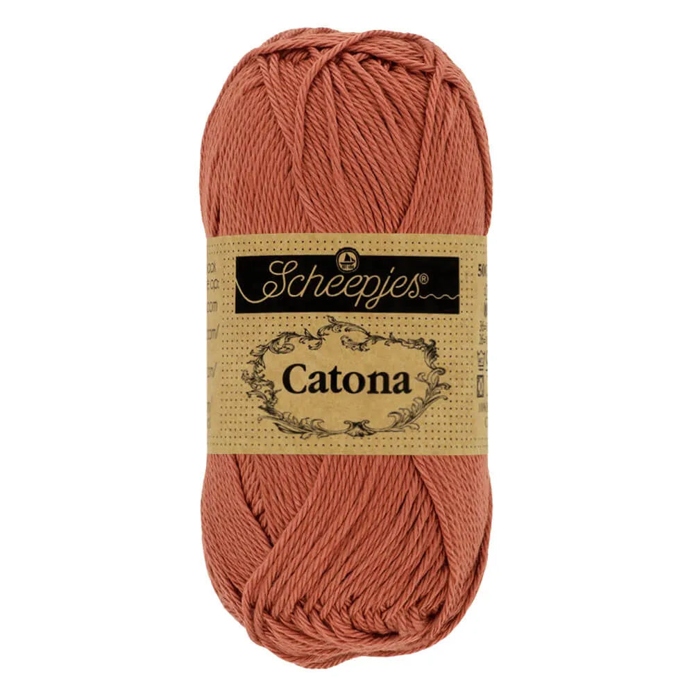 Catona /Scheepjes/ 50g #504 "Sarkanais ķieģelis"