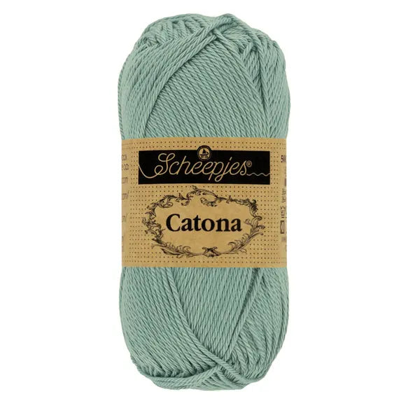 Catona /Scheepjes/ 50g #528 "Silver blue"
