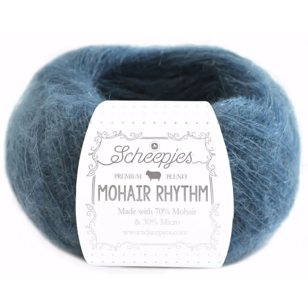 Mohair Rhythm /Scheepjes/ 25g #676 "Polka"