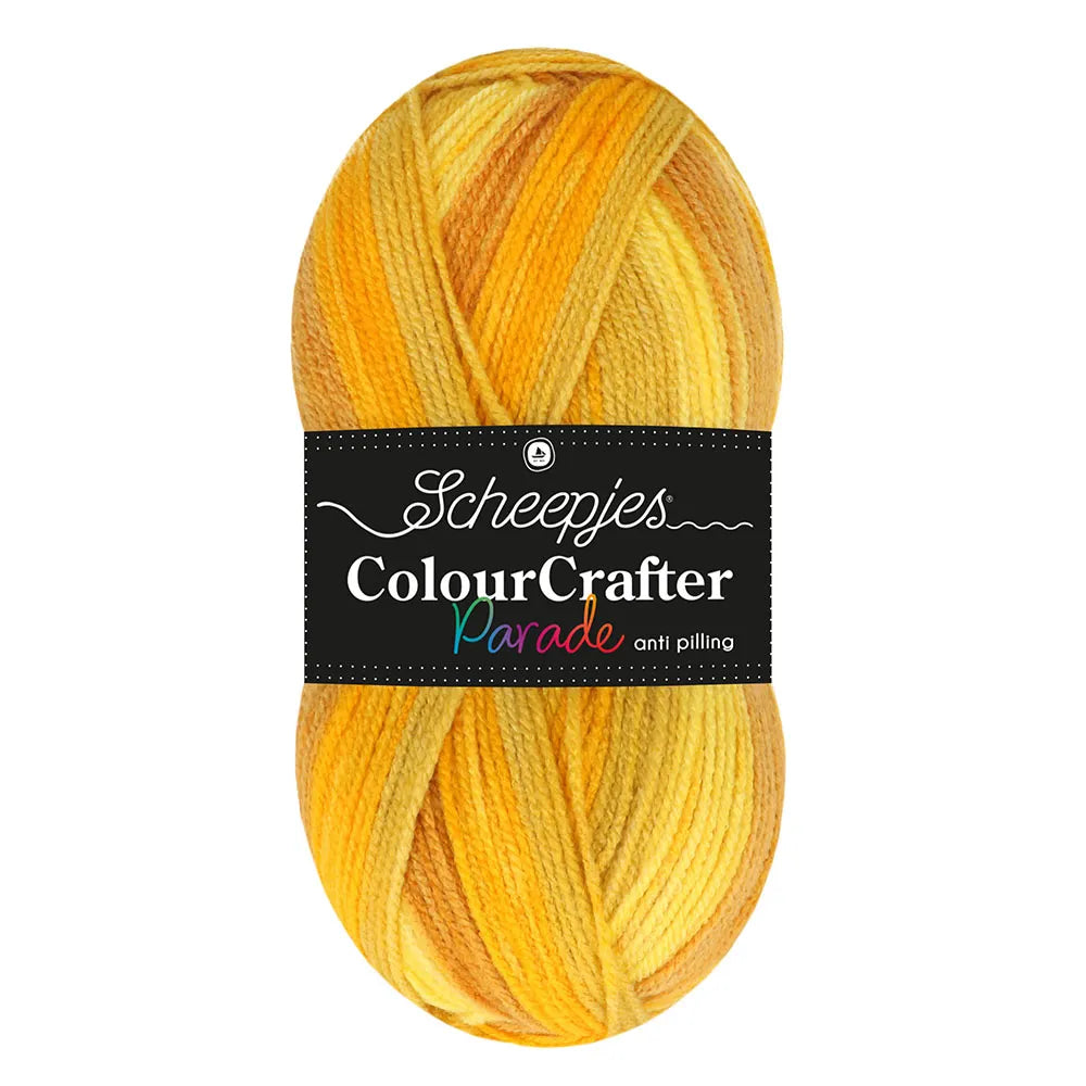 Colour Crafter Parade /Scheepjes/ 100g #403 "Dzeltens maisījums"