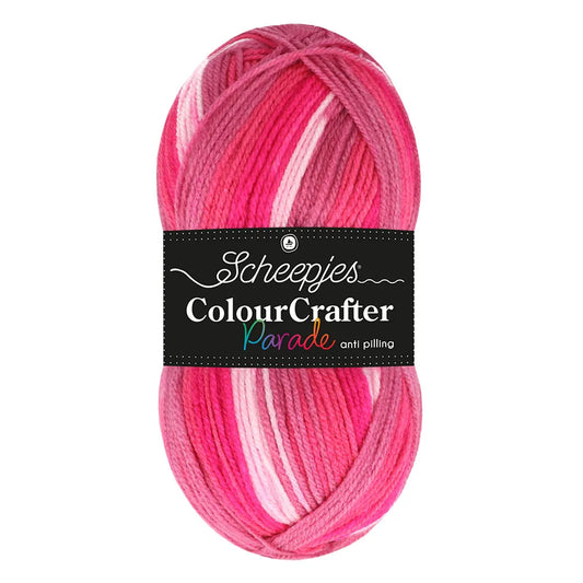 Color Crafter Parade /Scheepjes/ 100g #406 "Pink mix"