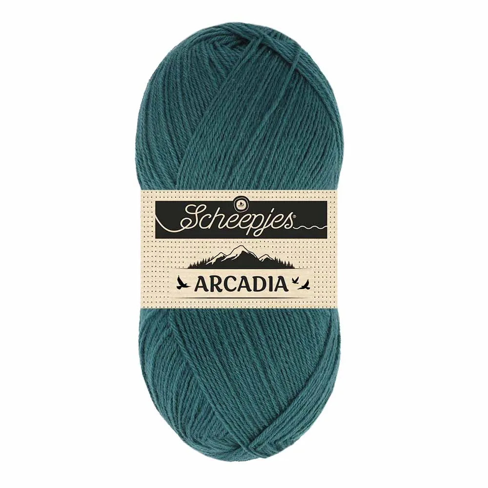 Arcadia /Scheepjes/ 4-diegu zeķu dzija 100g #805 "Delta"
