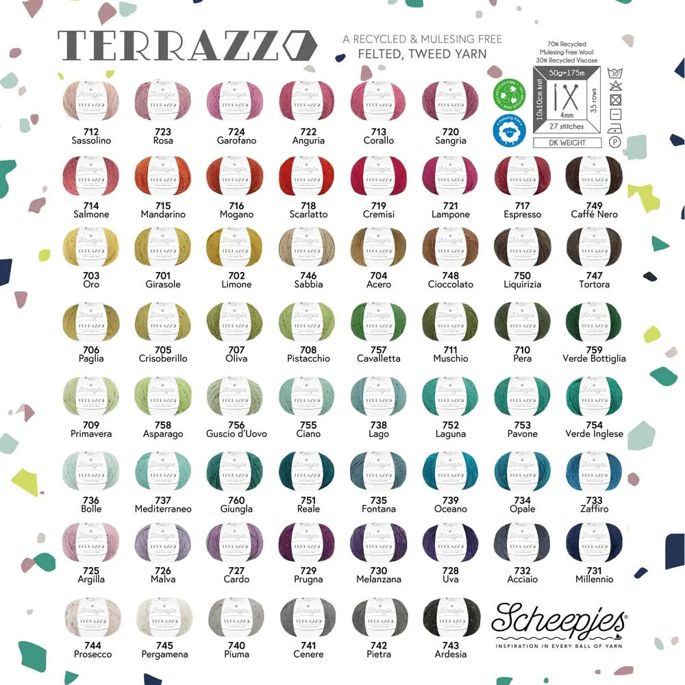 Terrazzo /Scheepjes/ 50g #713 "Korallis"