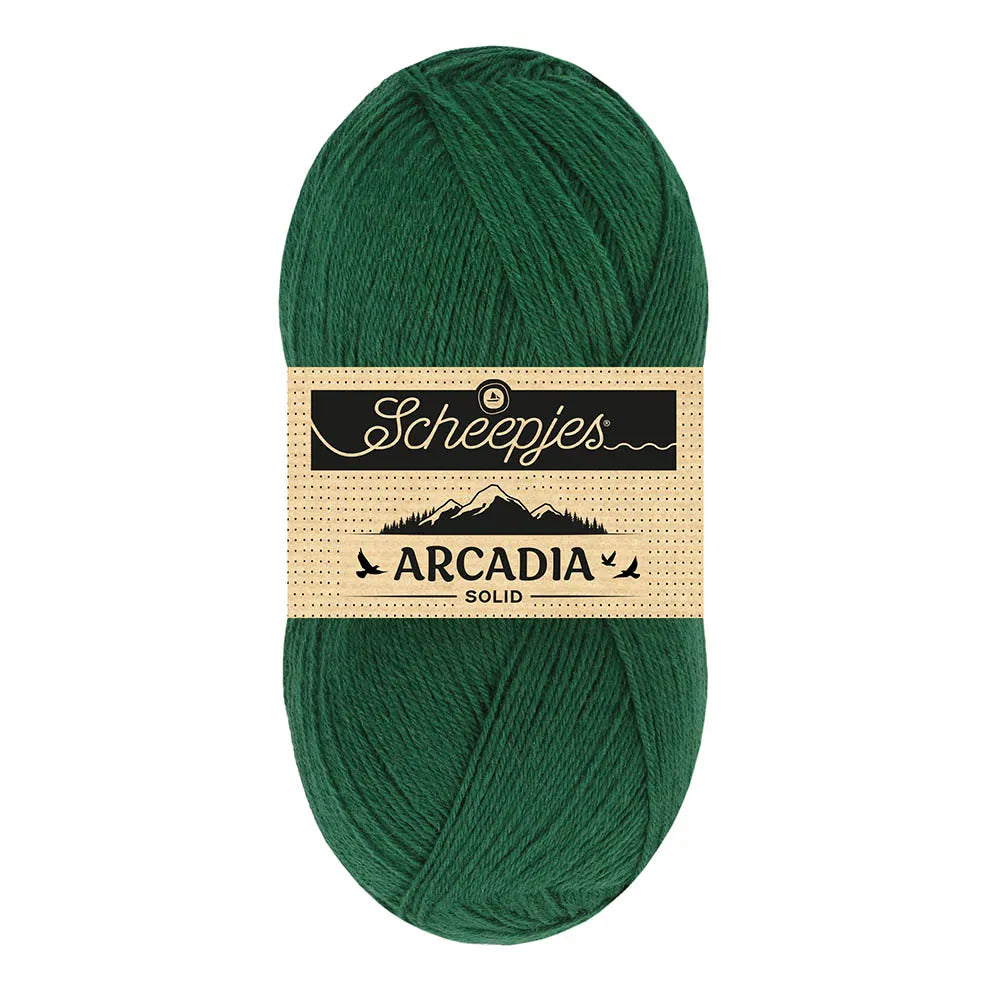 Arcadia Solid /Scheepjes/ 4-diegu zeķu dzija 100g #809 "Ēdene"