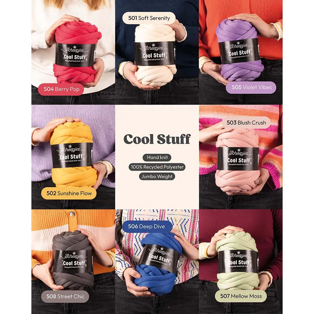 Cool Stuff /Scheepjes/ 500g #504 "Ogu pops"