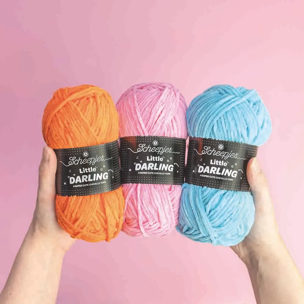 Little Darling /Scheepjes/ 50g #403 "Ķirbis"