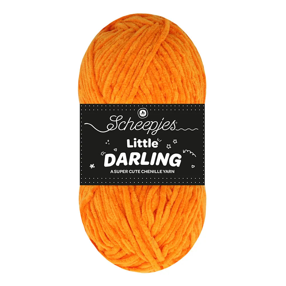 Little Darling /Scheepjes/ 50g #403 "Ķirbis"