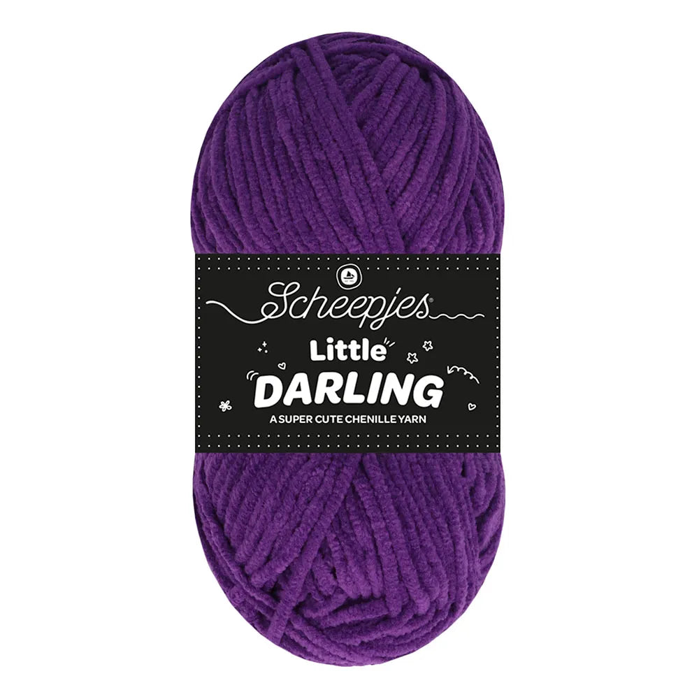 Little Darling /Scheepjes/ 50g #422 "Baklažaan"