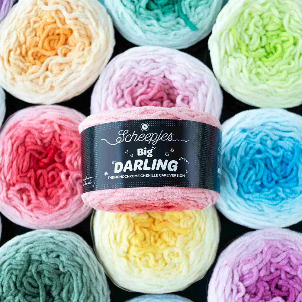 Big Darling /Scheepjes/ 300g #422 "Baklažāns"