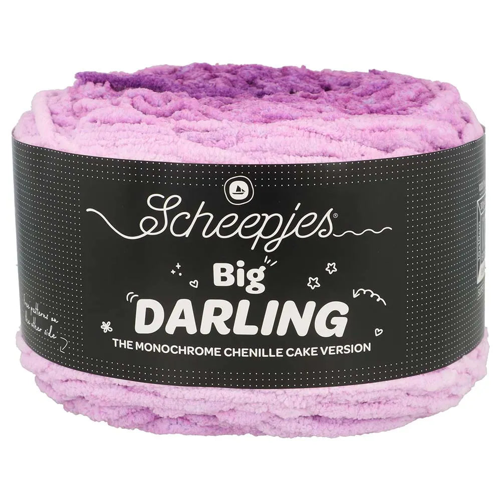 Big Darling /Scheepjes/ 300g #422 "Baklažāns"