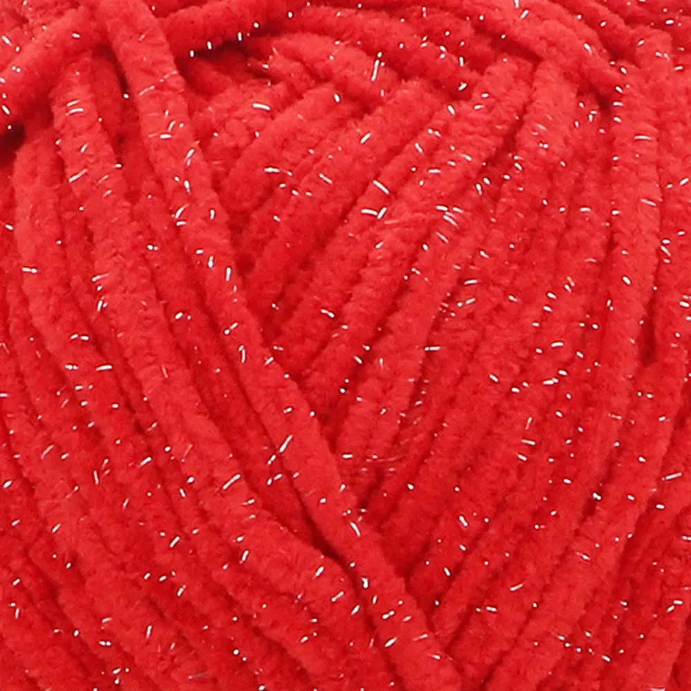 Little Darling Sparkle /Scheepjes/ 50g #427S "Cherry Sparkle"