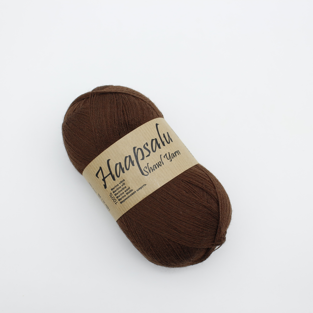 Haapsalu Shawl Yarn /Midara/ NM: 28/2 100g 1400m #890 "Brown"