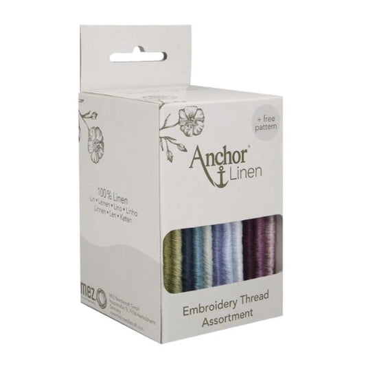 Anchor Linen thread selection "Mountains", 12 pcs. x 15 m
