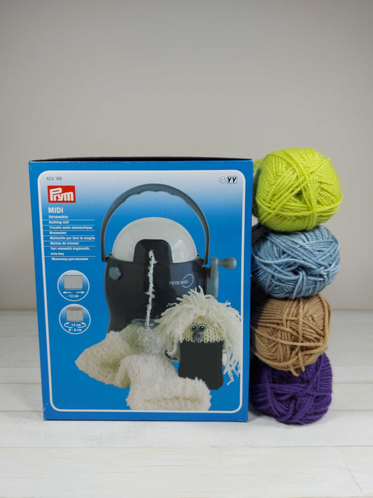 Prym MIDI knitting machine + 200g Bravo yarn for free!