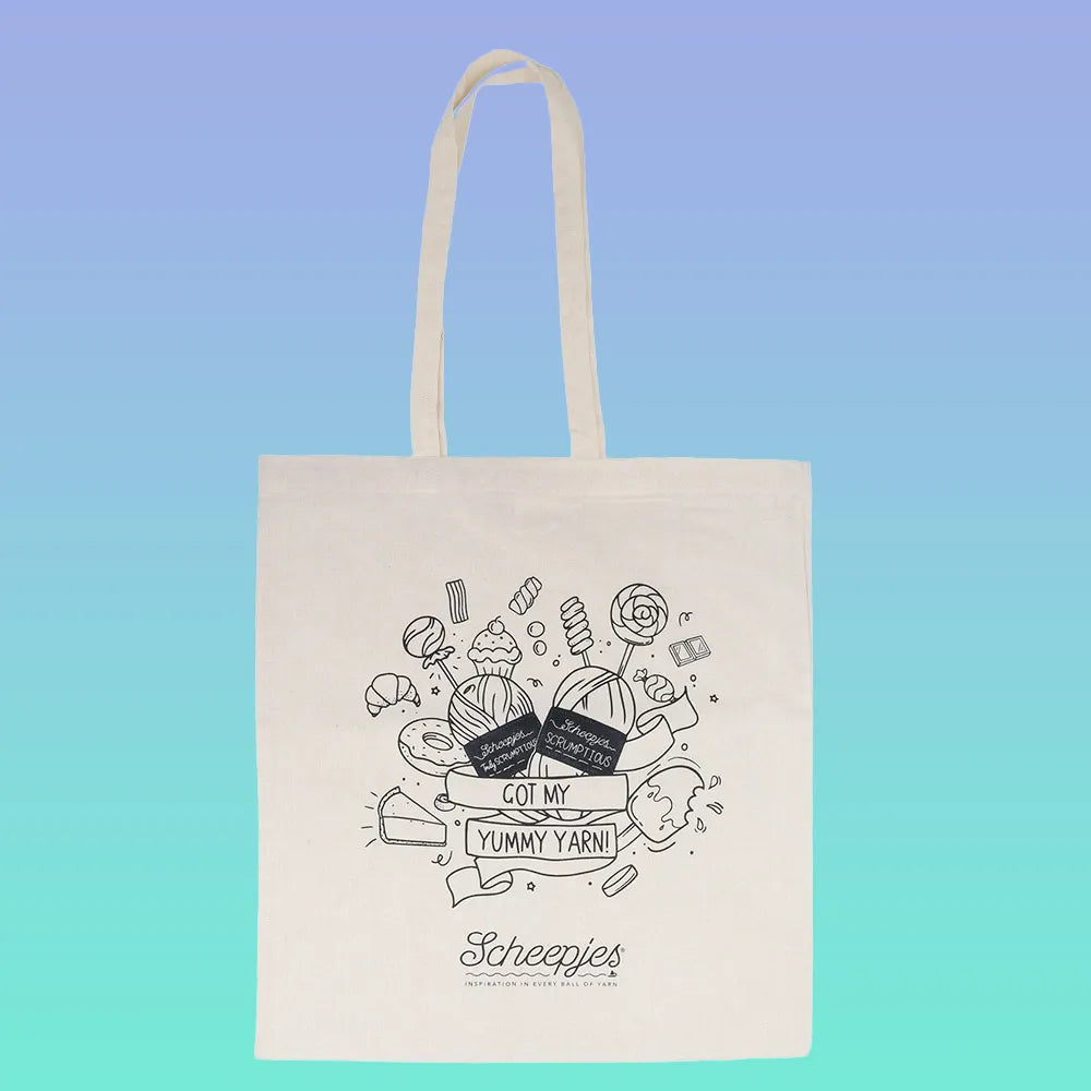 Fabric bag Scheepjes Scrumptious 39.5x38cm